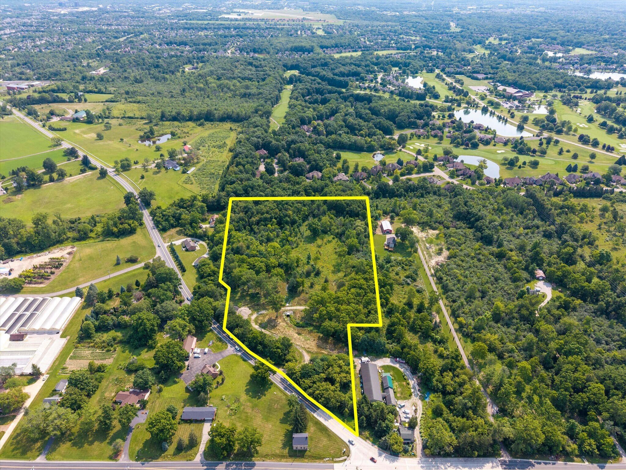 4551 Ann Arbor-Saline rd, Saline, MI à vendre Aérien- Image 1 de 16