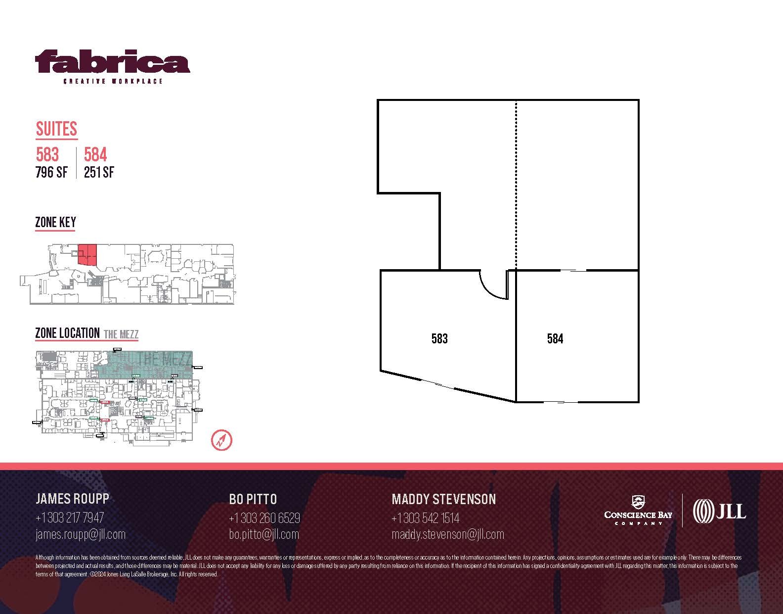 3001 Brighton Blvd, Denver, CO à louer Plan d’étage- Image 1 de 1