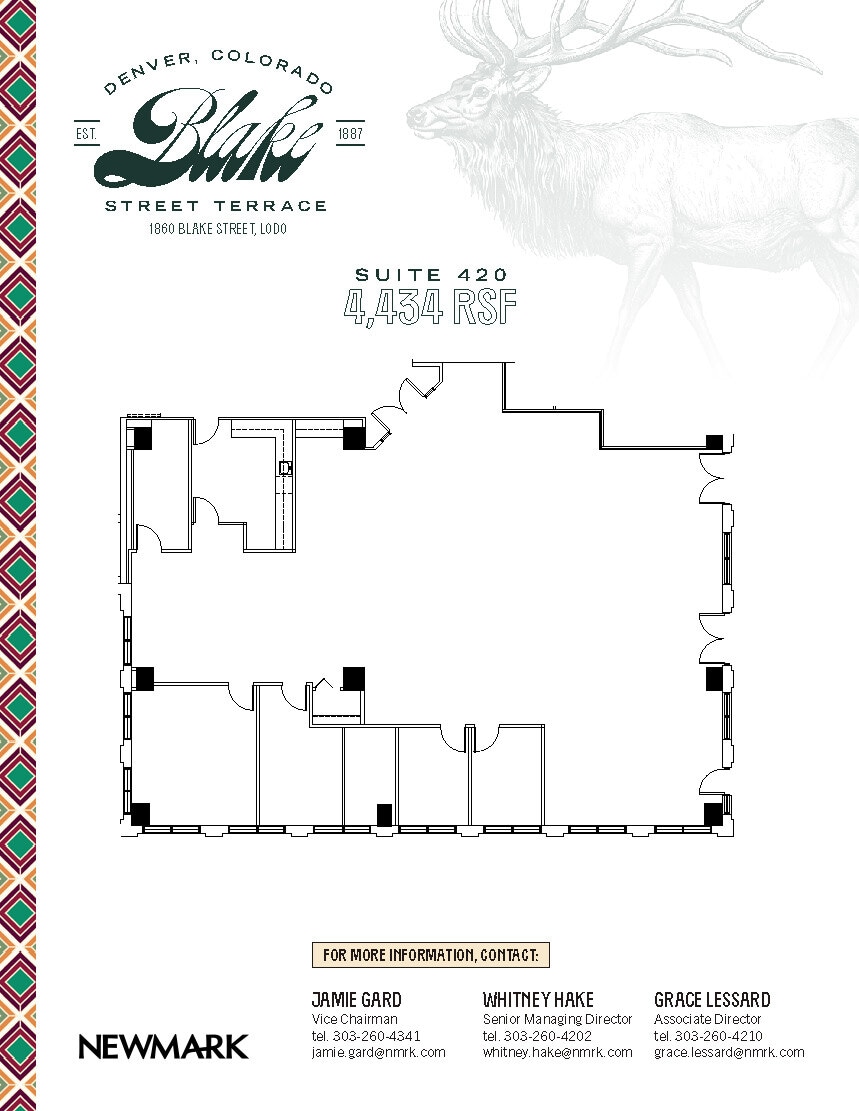 1860 Blake St, Denver, CO à louer Photo intérieure- Image 1 de 1