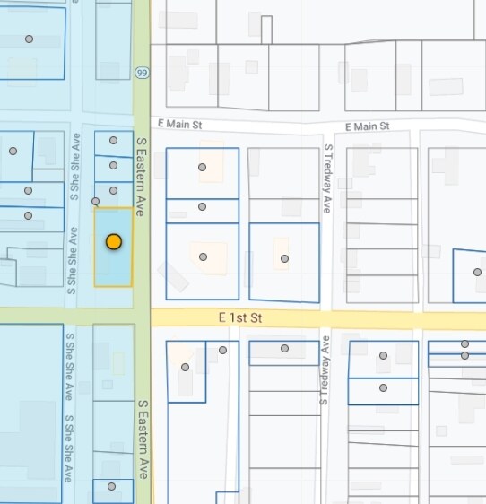401 E 1st St, Hominy, OK à vendre - Plan cadastral - Image 2 de 2