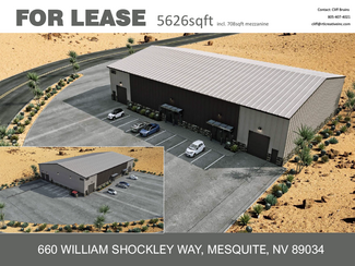 More details for 660 William Shockley Way, Mesquite, NV - Industrial for Lease