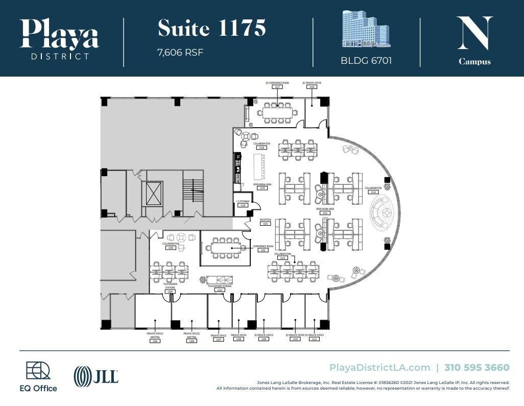 6100 Center Dr, Los Angeles, CA for lease Floor Plan- Image 1 of 1