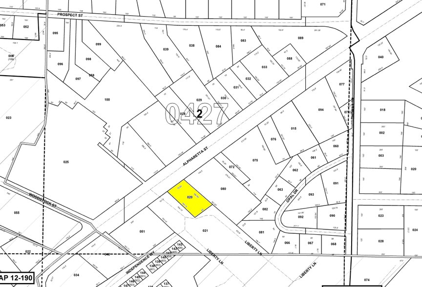 1137 Alpharetta St, Roswell, GA for lease - Plat Map - Image 2 of 66