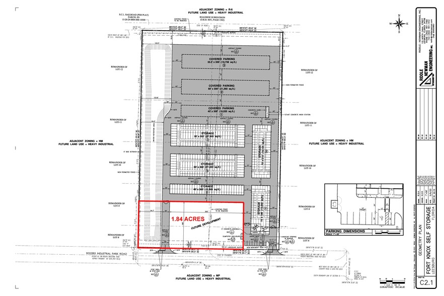 Rogers Industrial Rd park, Okahumpka, FL à vendre - Plan de site - Image 2 de 9