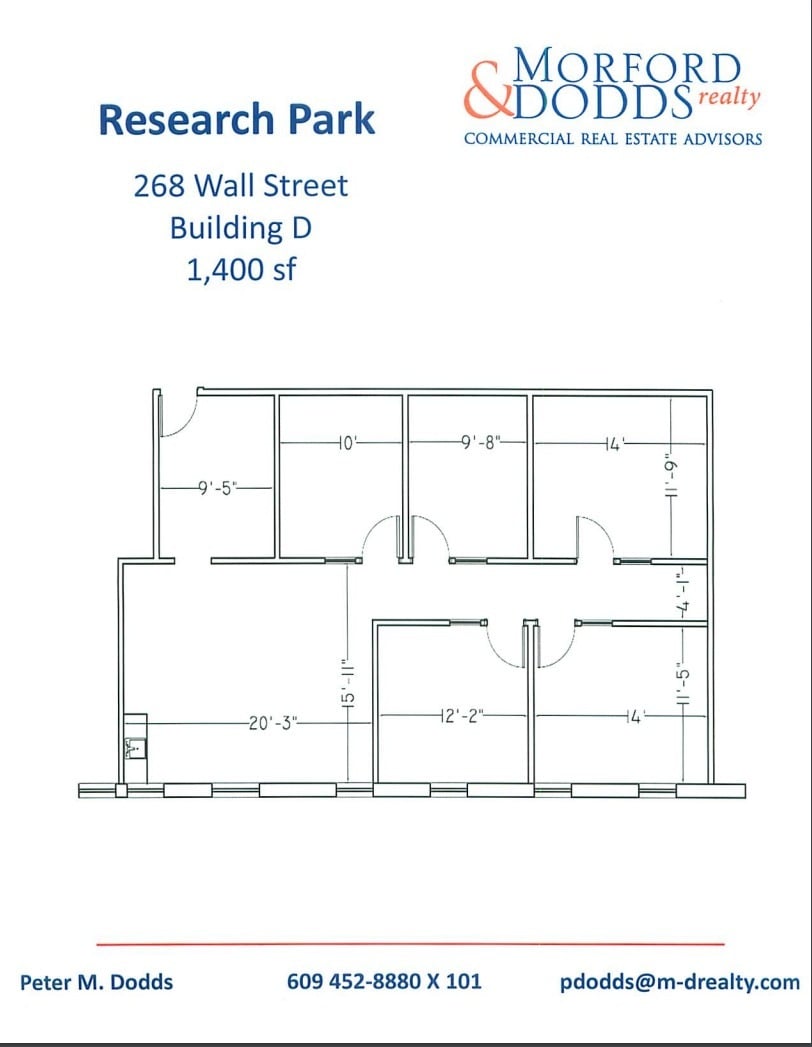251-275 Wall St, Princeton, NJ for lease Floor Plan- Image 1 of 1
