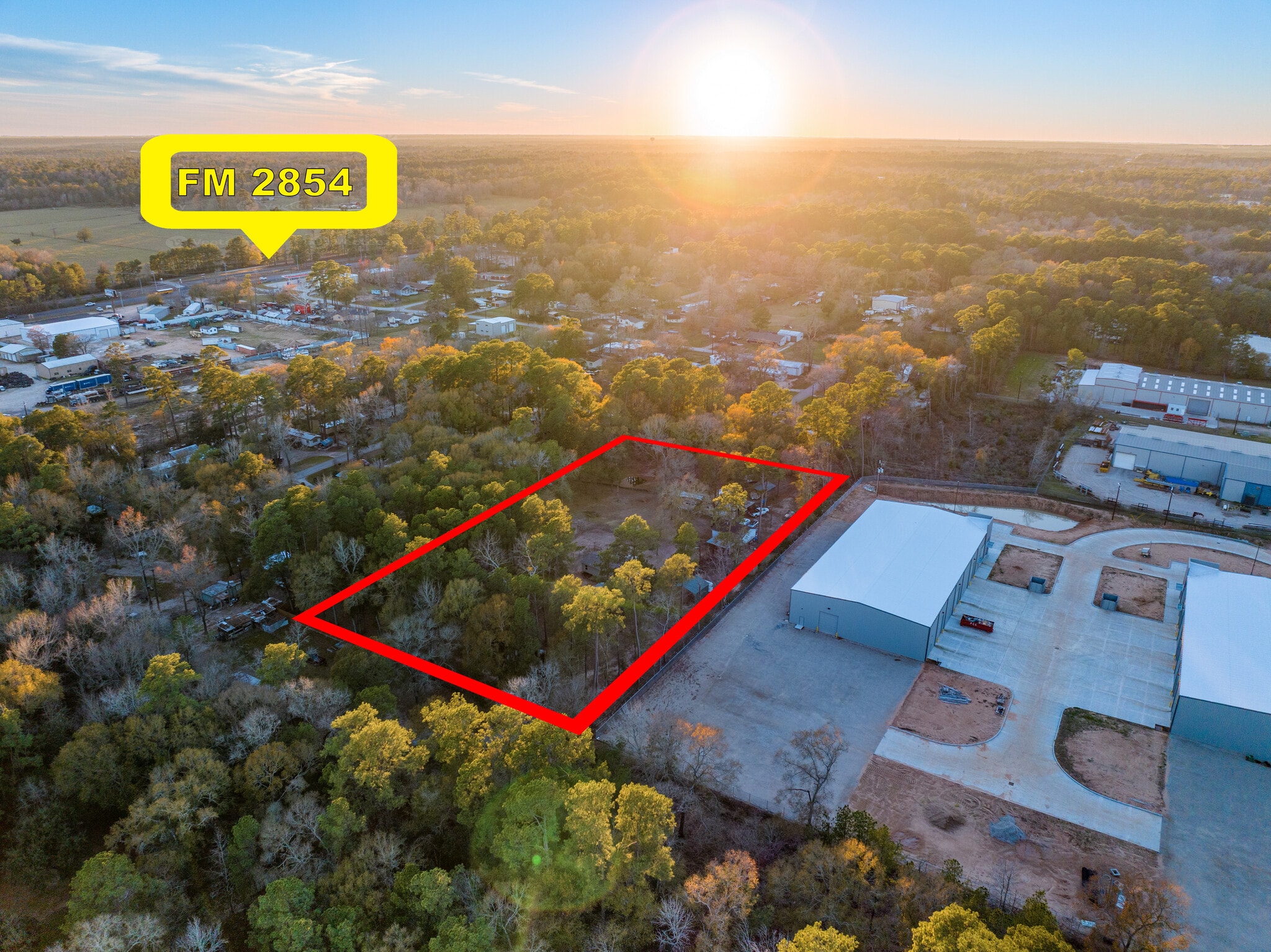 12211 Carriage Ln, Conroe, TX for sale Aerial- Image 1 of 17