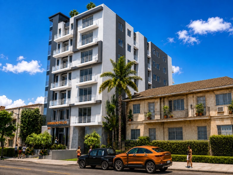 2811 San Marino St, Los Angeles, CA à vendre - Photo du bâtiment - Image 2 de 25