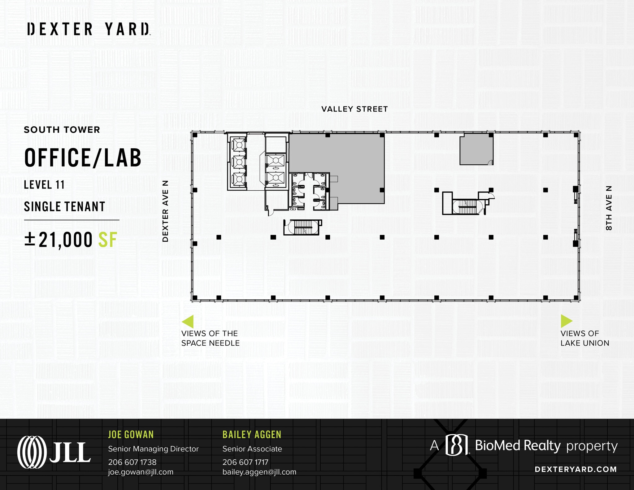 700 Dexter Ave N, Seattle, WA à louer Plan d’étage- Image 1 de 1