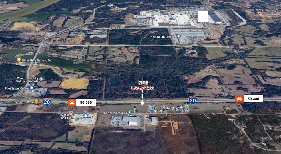 1300 Blk. Mccaig Rd, Lincoln, AL for sale - Building Photo - Image 1 of 3