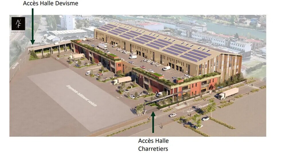 Industriel dans Argenteuil à louer - Photo du bâtiment - Image 2 de 7