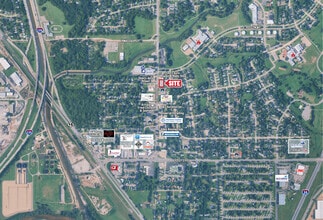 2890 S Hillside St, Wichita, KS - AERIAL  map view