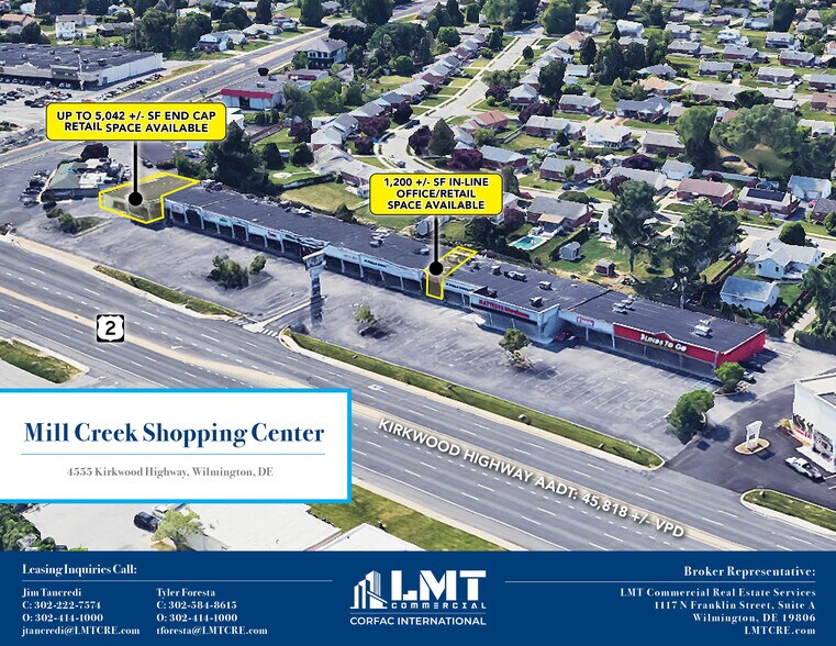 4511-4577 Kirkwood Hwy, Wilmington, DE à louer - Photo principale - Image 1 de 9