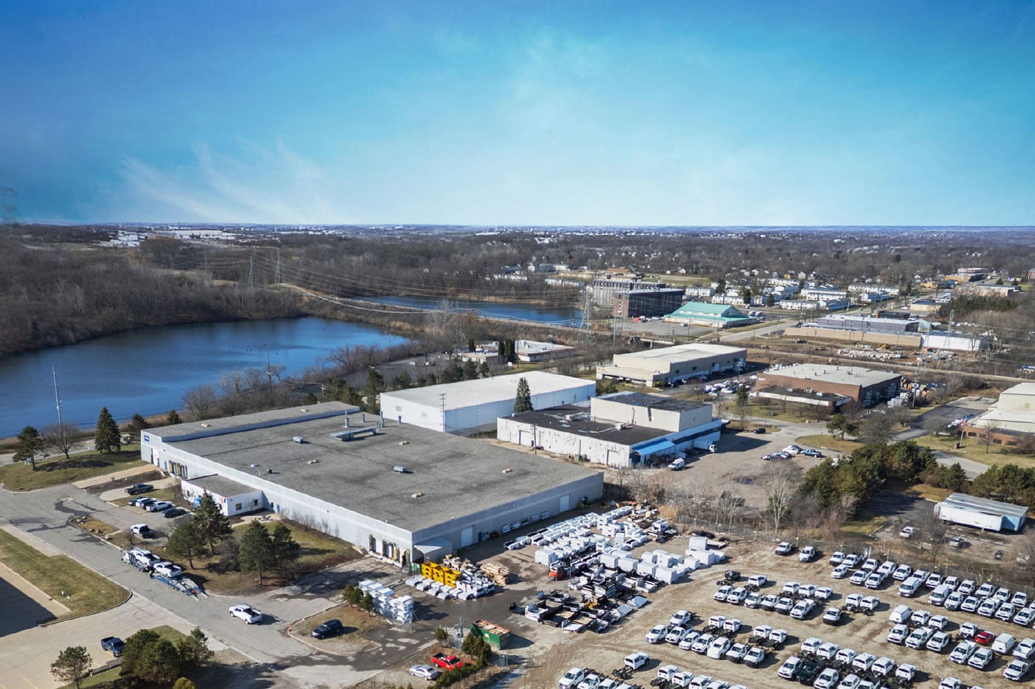 55 E Silverdome Industrial Park, Pontiac, MI for sale Building Photo- Image 1 of 18