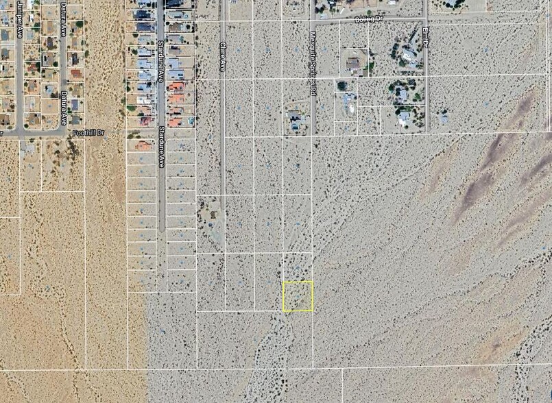 0.55 Acres Mesquite Springs Rd, Twentynine Palms, CA à vendre - Photo du bâtiment - Image 2 de 5