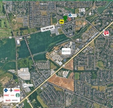1910 Montgomery Rd, Aurora, IL - Aerial  map view