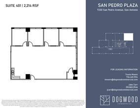 7330 San Pedro Ave, San Antonio, TX à louer Plan d  tage- Image 1 de 1