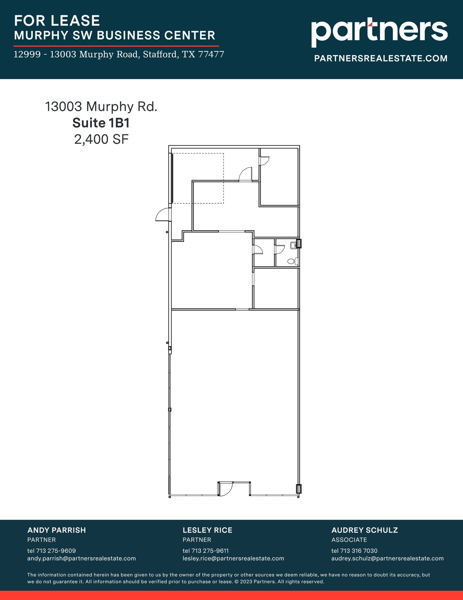 12999-13003 Murphy Rd, Stafford, TX for lease Site Plan- Image 1 of 1