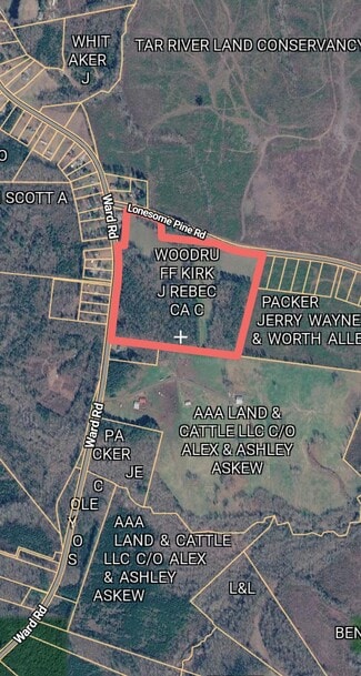 Plus de détails pour 2317 Lonesome Pine Rd, Whitakers, NC - Terrain à vendre