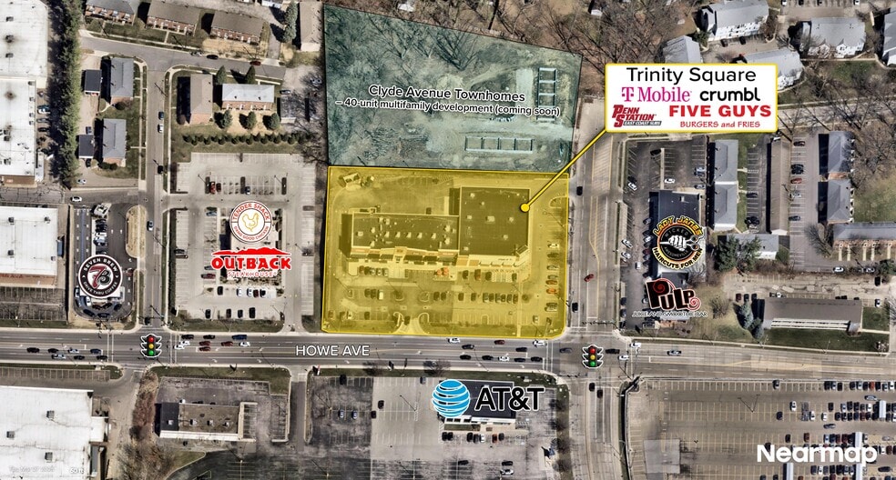 755 Howe Ave, Cuyahoga Falls, OH for lease - Aerial - Image 2 of 3