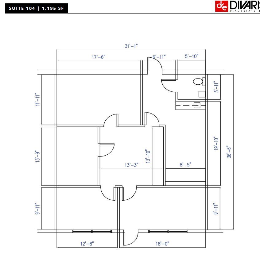 4867 Baxter Rd, Virginia Beach, VA for lease Floor Plan- Image 1 of 1