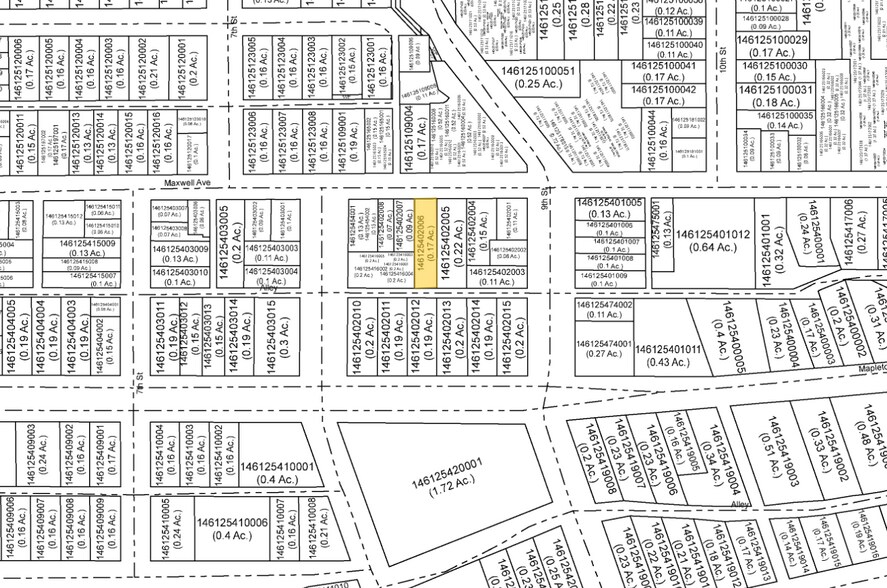 1020 Maxwell Ave, Boulder, CO for sale - Plat Map - Image 2 of 2