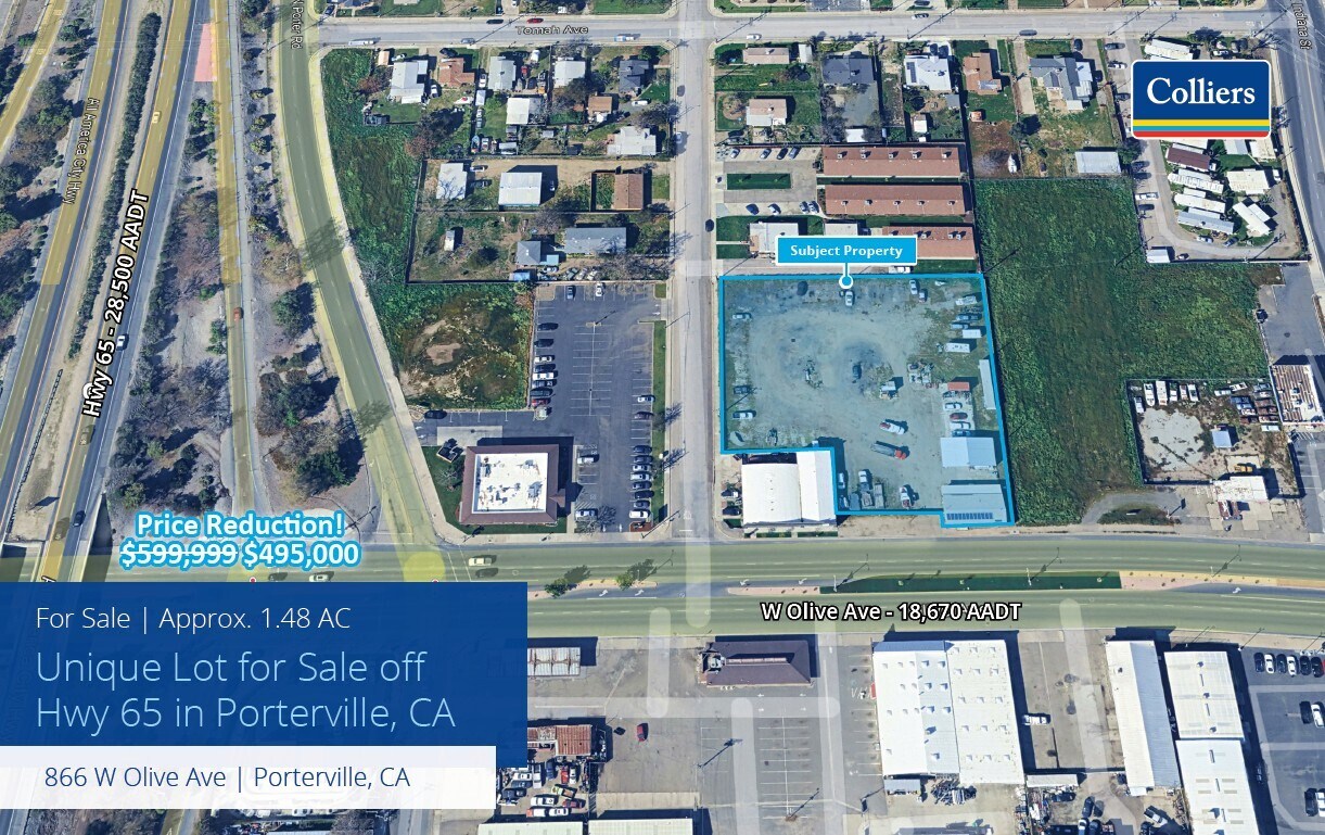 866 W Olive Ave, Porterville, CA for sale Building Photo- Image 1 of 4