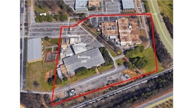 140 Sparkman Dr NW, Huntsville, AL - Aérien  Vue de la carte