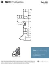 18301 Von Karman Ave, Irvine, CA à louer Plan d’étage- Image 1 de 1