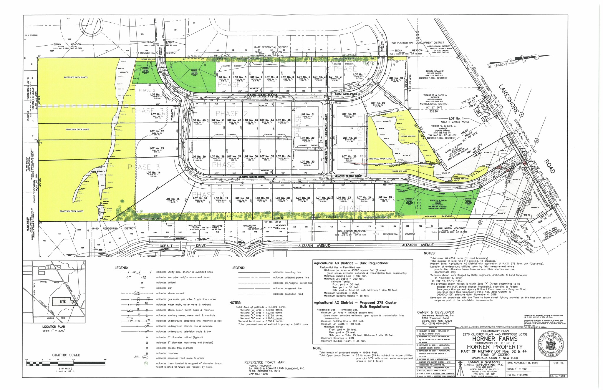 6420 Lakeshore Rd, Cicero, NY à vendre Plan cadastral- Image 1 de 15