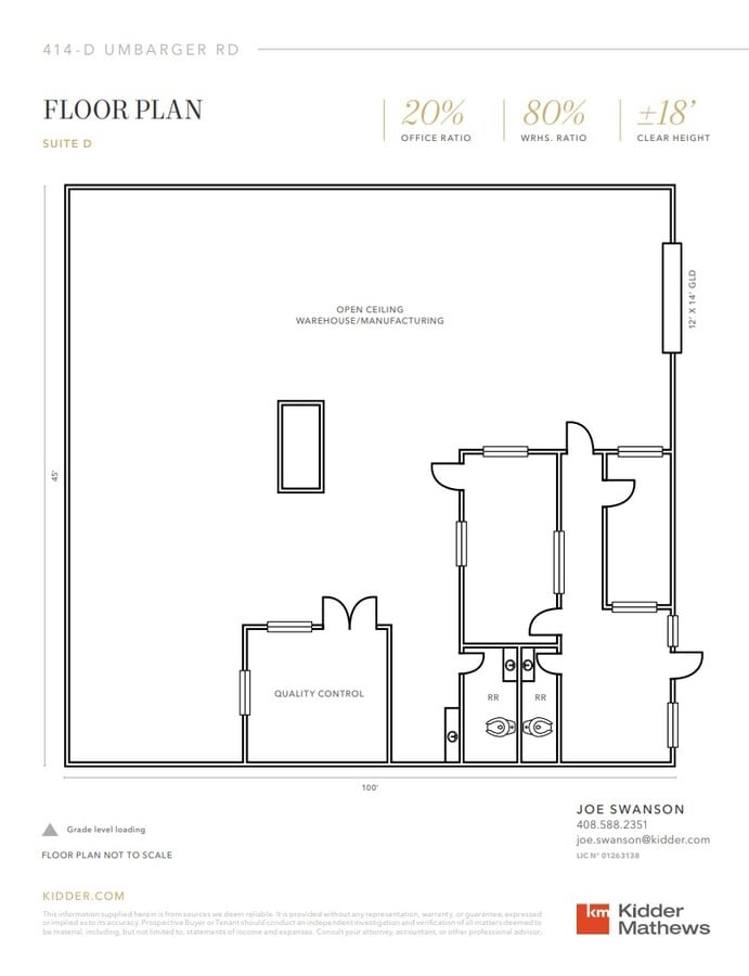 414 Umbarger Rd, San Jose, CA 95111 - Unité D - - Plan d’étage - Image 1 of 1