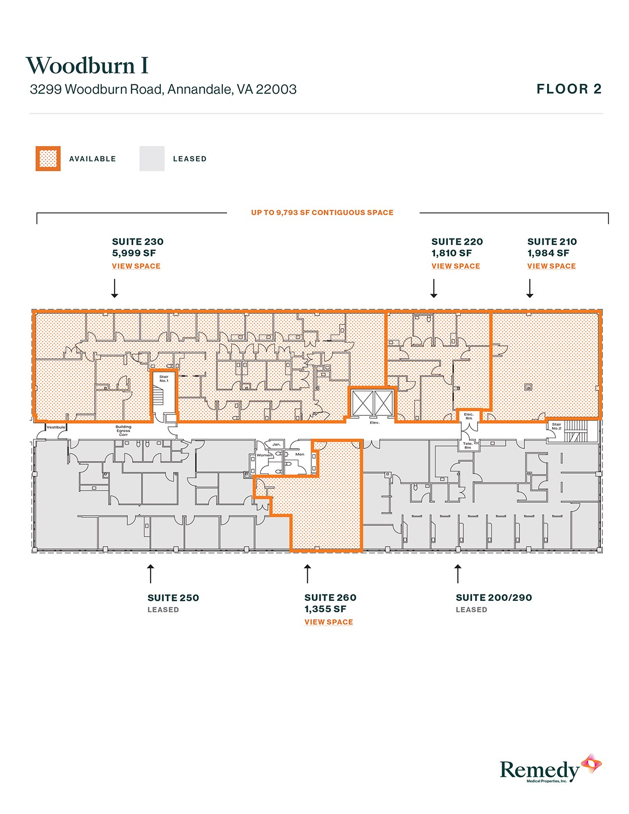 3299 Woodburn Rd, Annandale, VA for lease Floor Plan- Image 1 of 1