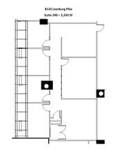 8133 Leesburg Pike, Vienna, VA à louer Plan de site- Image 2 de 2