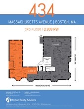 434-440 Massachusetts Ave, Boston, MA for lease Floor Plan- Image 1 of 1