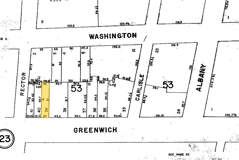 96 Greenwich St, New York, NY for sale - Plat Map - Image 2 of 9