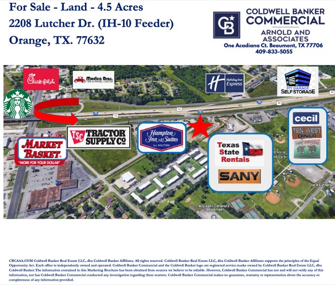 2208 Lutcher Rd, Orange, TX for sale - Building Photo - Image 2 of 2