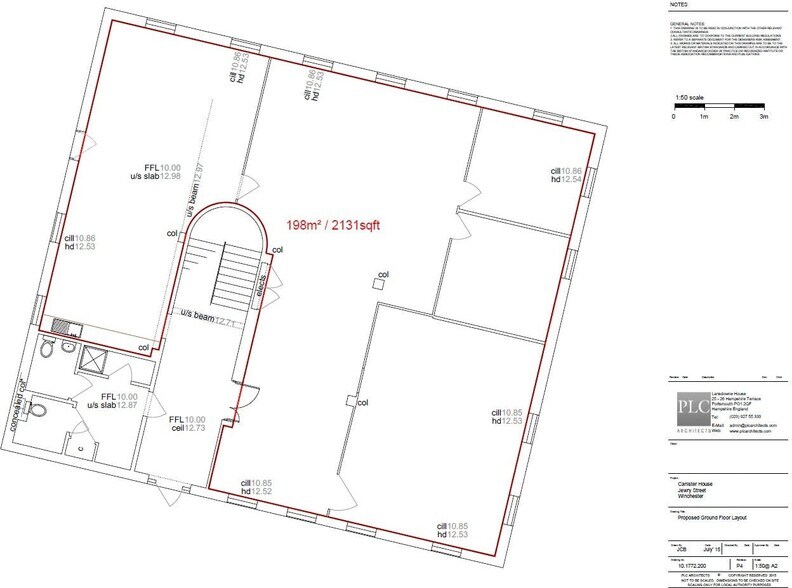 27 Jewry St, Winchester à louer - Plan de site - Image 3 de 4