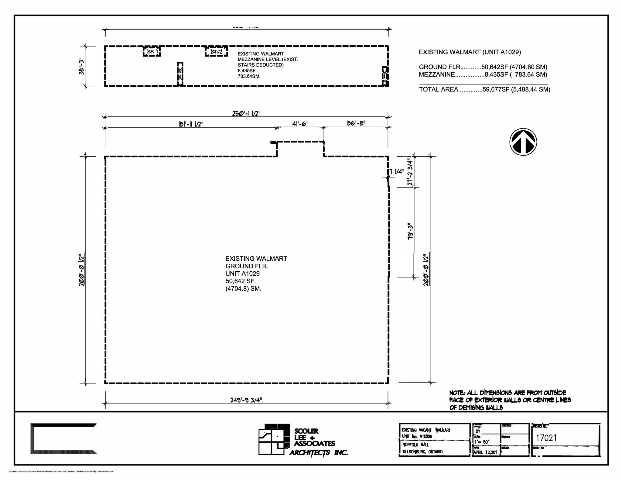 400 Simcoe St, Tillsonburg, ON à louer Plan d’étage- Image 1 de 1