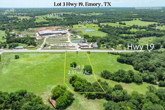 More details for Lot 3 State Hwy 19 hwy, Emory, TX - Land for Sale