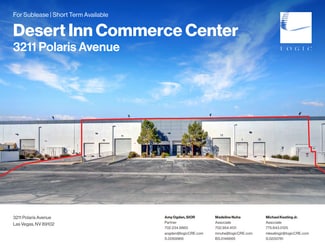 More details for 3205-3221 Polaris Ave, Las Vegas, NV - Industrial for Lease