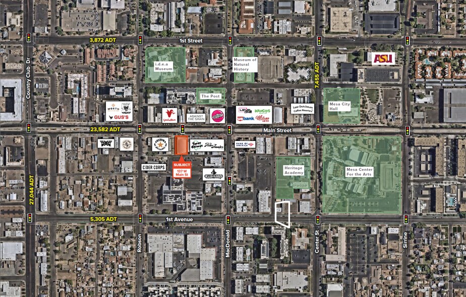 137 W Main St, Mesa, AZ à vendre - Photo du bâtiment - Image 2 de 13