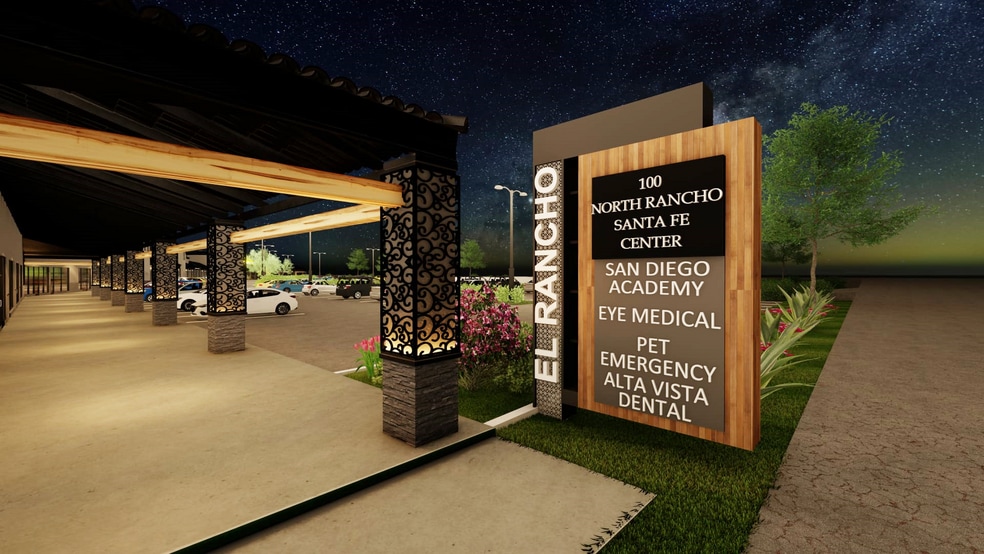 100-120 N Rancho Santa Fe Rd, San Marcos, CA for lease - Building Photo - Image 2 of 5