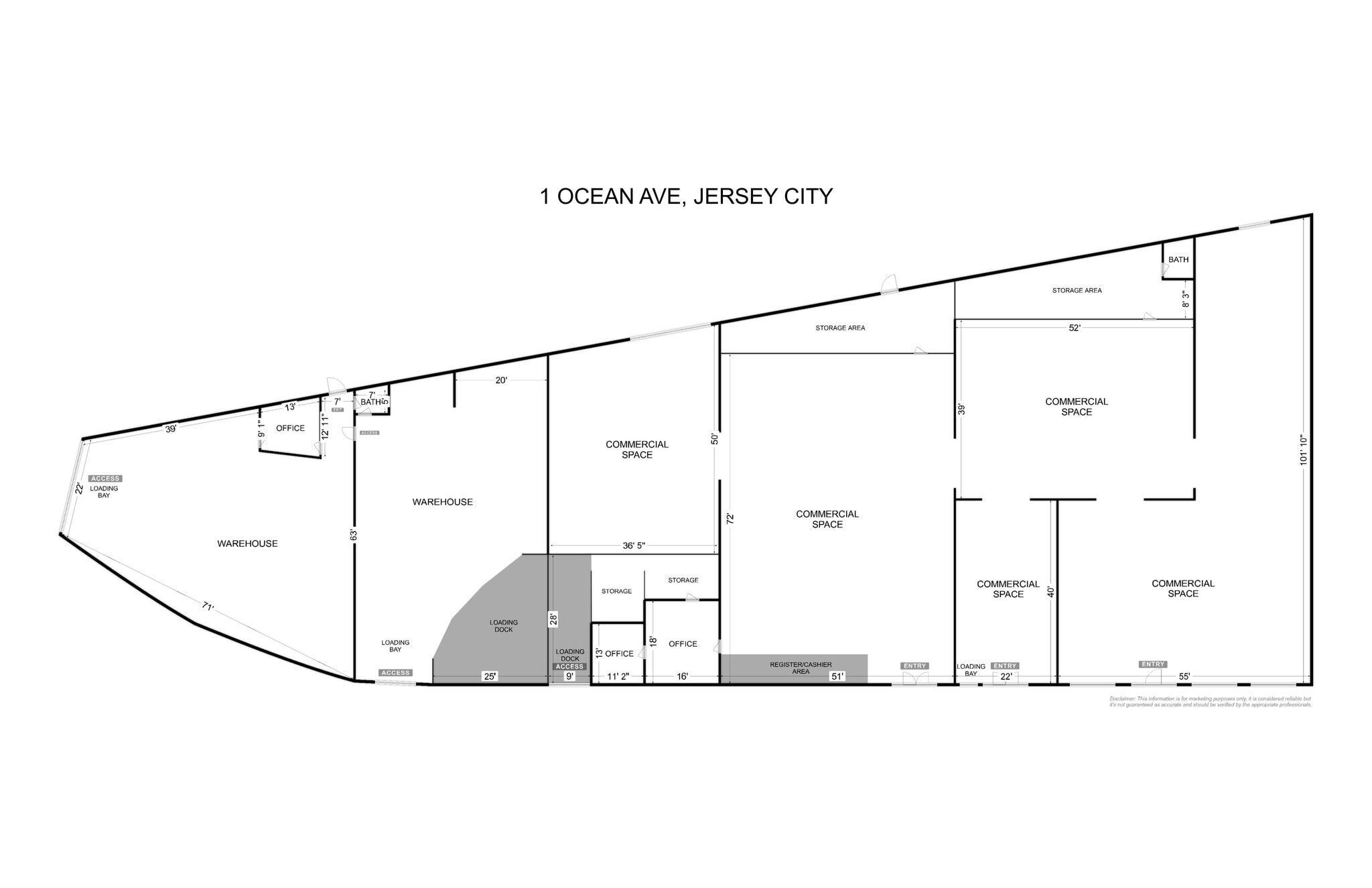 1 Ocean Ave, Jersey City, NJ for lease Building Photo- Image 1 of 30