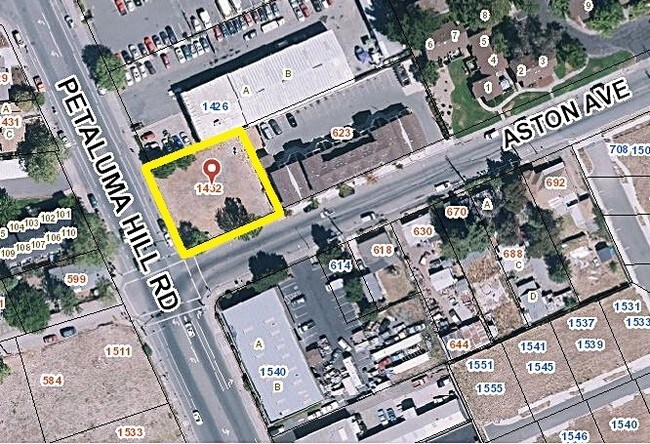 Plus de détails pour 1452 Petaluma Hill Rd, Santa Rosa, CA - Terrain à vendre