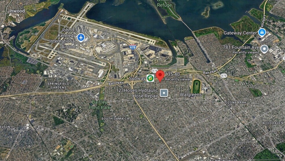 135-38, -40-44 126th St, South Ozone Park, NY à vendre - Aérien - Image 3 de 7