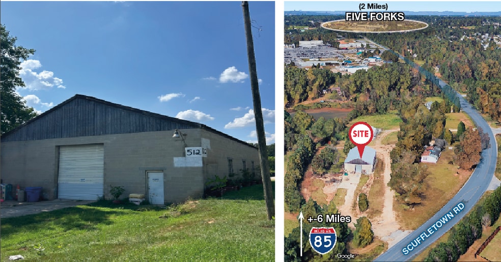 512 Scuffletown Rd, Simpsonville, SC for lease - Building Photo - Image 1 of 8