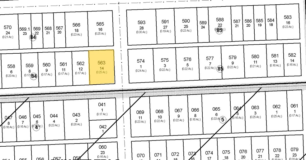 1505 Washington St, Hollywood, FL à vendre - Plan cadastral - Image 1 de 1