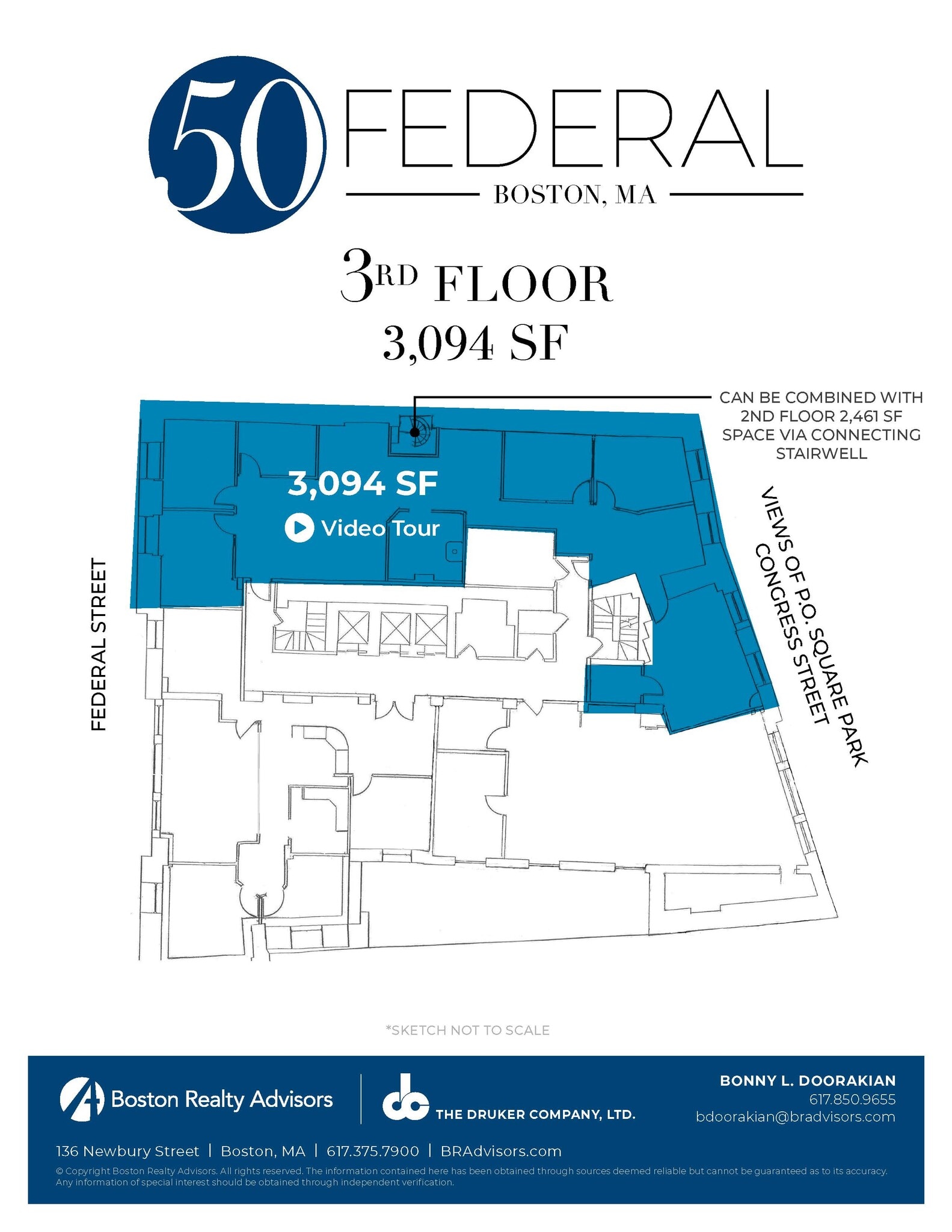 50 Federal St, Boston, MA for lease Floor Plan- Image 1 of 1