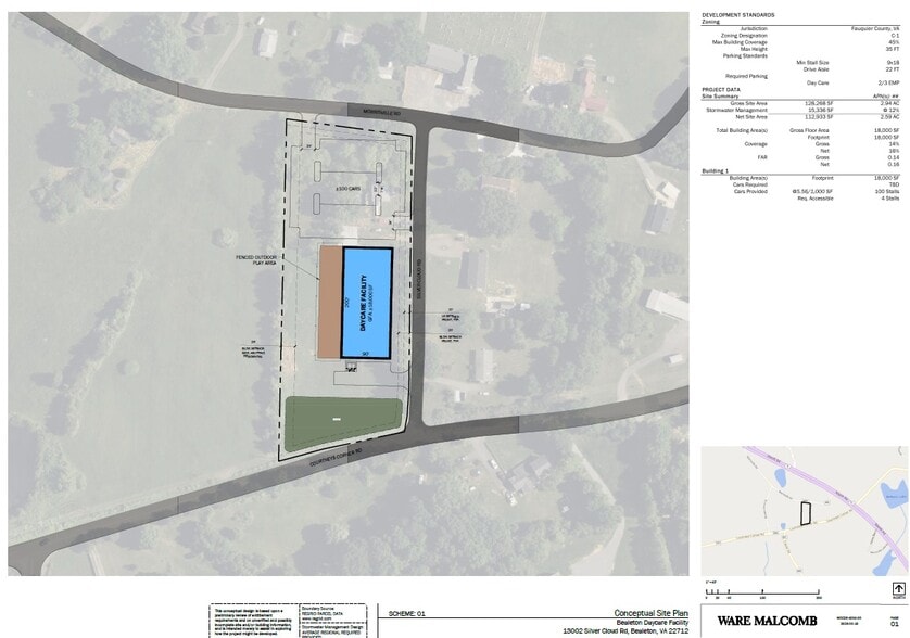 13002 Silver Cloud Rd, Bealeton, VA for sale - Site Plan - Image 2 of 4