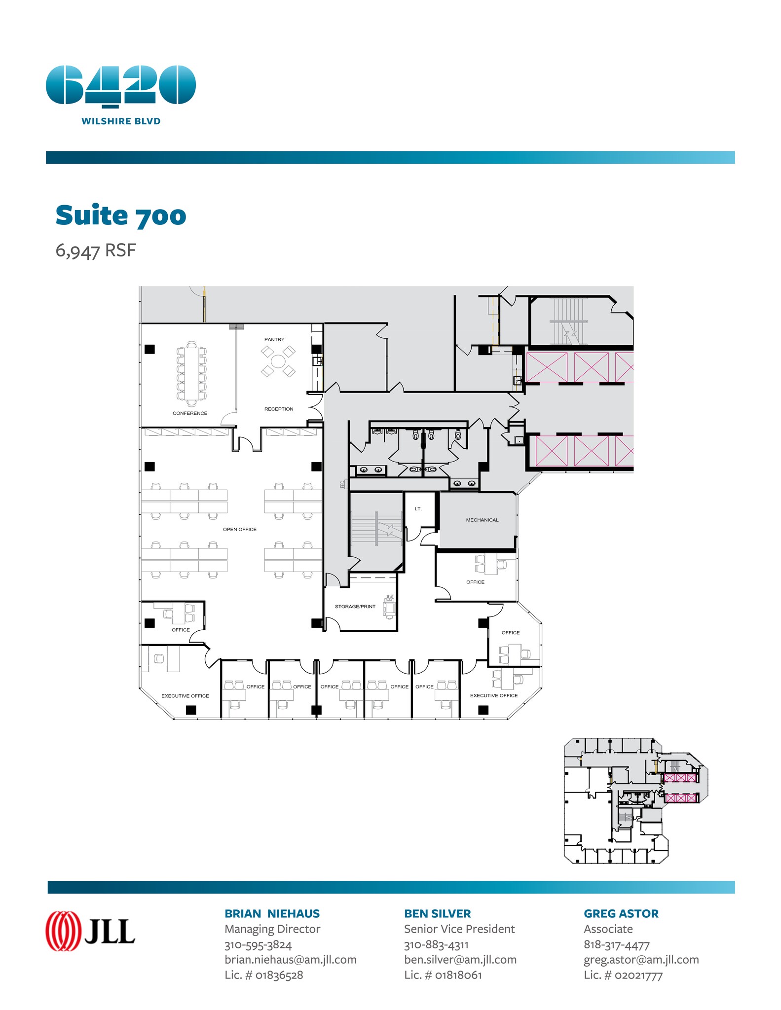 6420 Wilshire Blvd, Los Angeles, CA for lease Site Plan- Image 1 of 1