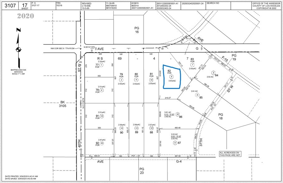 0 AVENUE G Ave, Lancaster, CA for sale - Primary Photo - Image 1 of 4